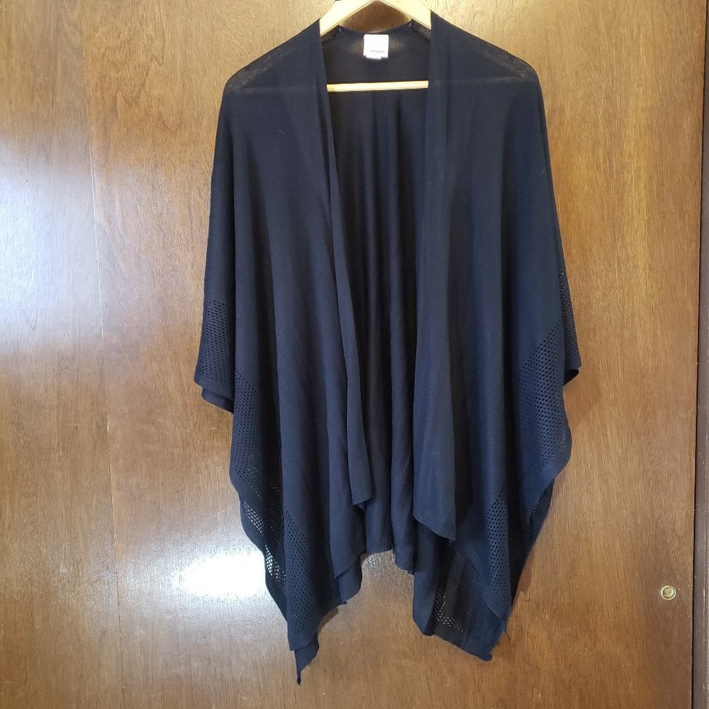 Knit Wrap * Serape * Cape * Shrug * Open Front Cardigan * Poncho